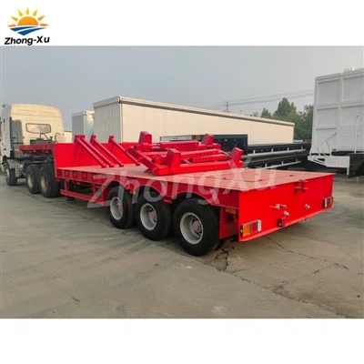 ZhongXu מותאם אישית כבד-נגרר למיטה נמוכה להובלת גשרים לערב הסעודית, תומך בהנד...